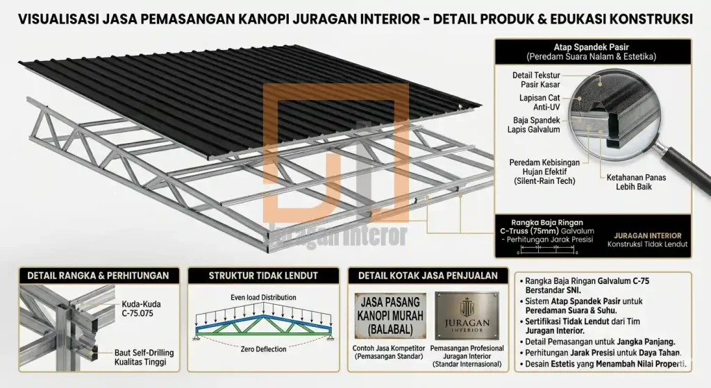 harga pasang kanopi Paket Eco Solution Efisiensi Tanpa Mengorbankan Keamanan