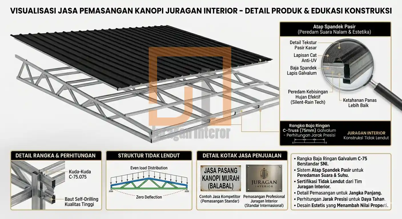 harga pasang kanopi Paket Eco Solution Efisiensi Tanpa Mengorbankan Keamanan