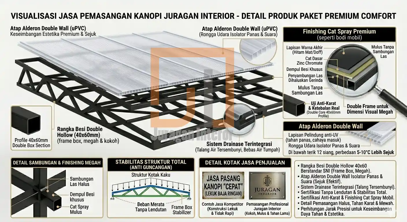 Paket Premium Comfort Kenyamanan Eksklusif & Anti Panas