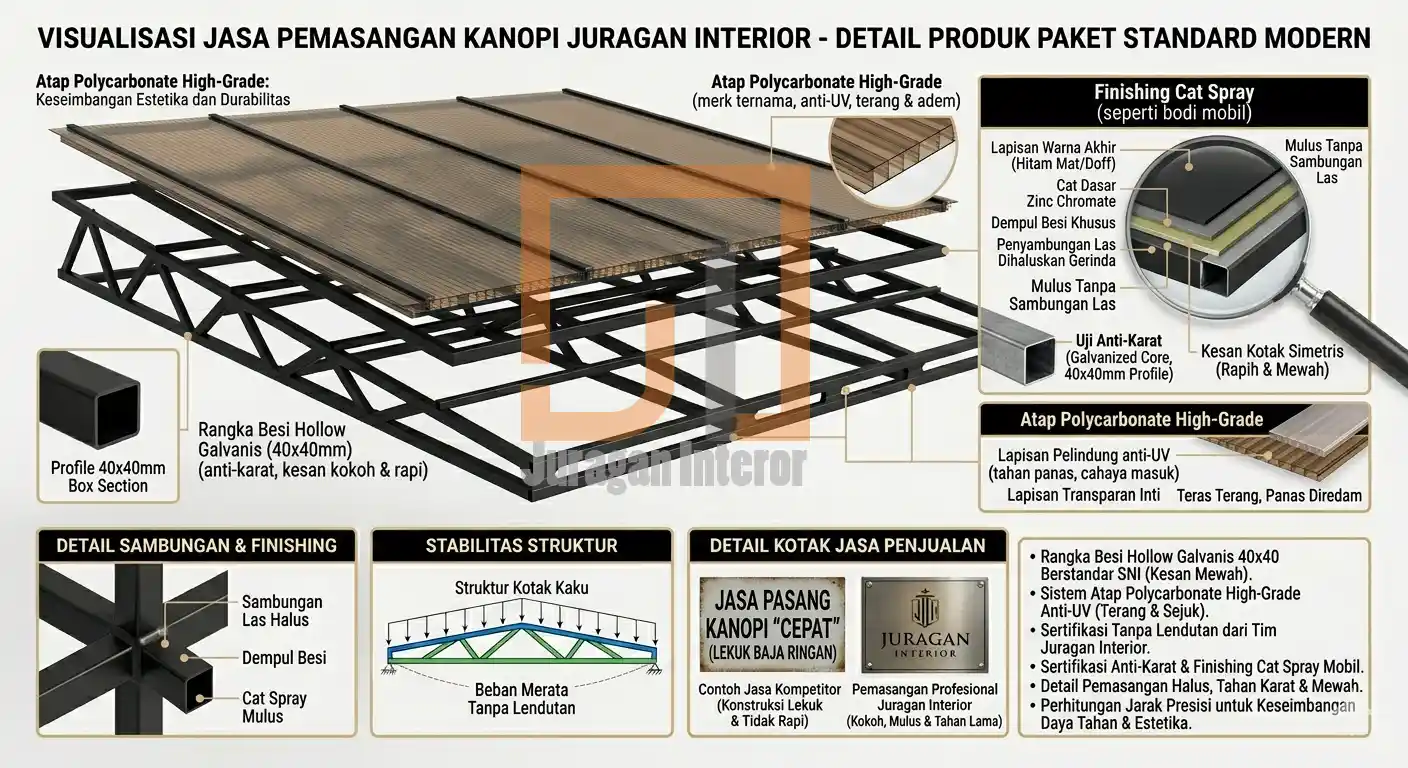 Paket Standard Modern Keseimbangan Estetika dan Durabilitas