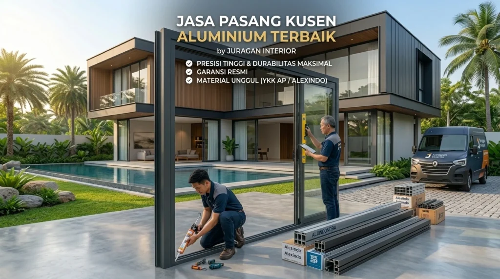 Jasa Pembuatan Jendela Aluminium Terbaik dari Kreasindo