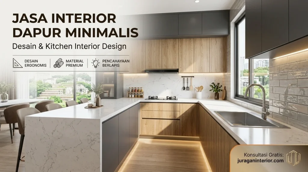 Jasa Interior Dapur Minimalis: Desain & Kitchen Interior Design