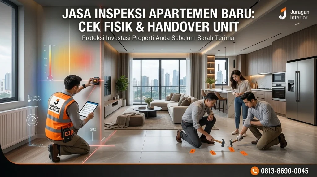 Jasa Inspeksi Apartemen Baru: Cek Fisik & Handover Unit