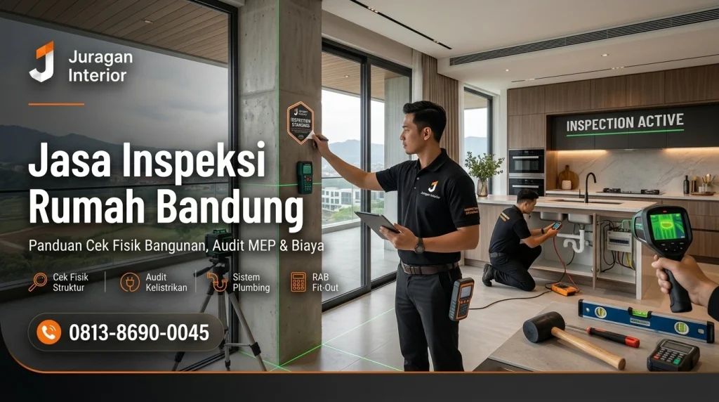 Jasa Inspeksi Rumah Bandung: Panduan Cek Fisik & Biaya