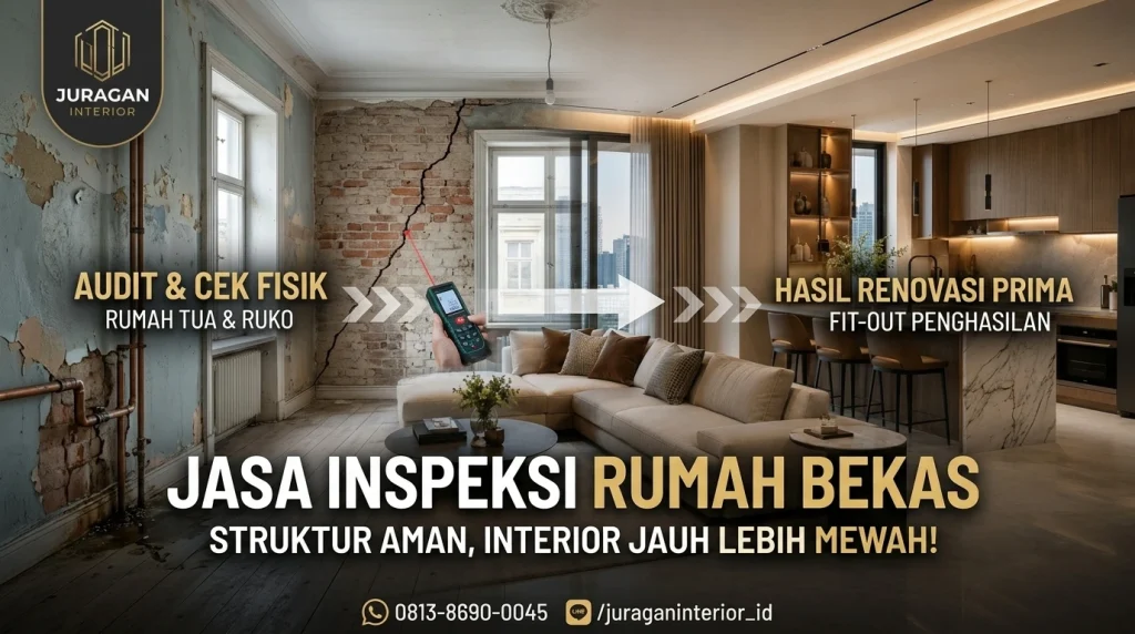 Jasa Inspeksi Rumah Bekas: Cek Fisik & Audit Rumah Tua