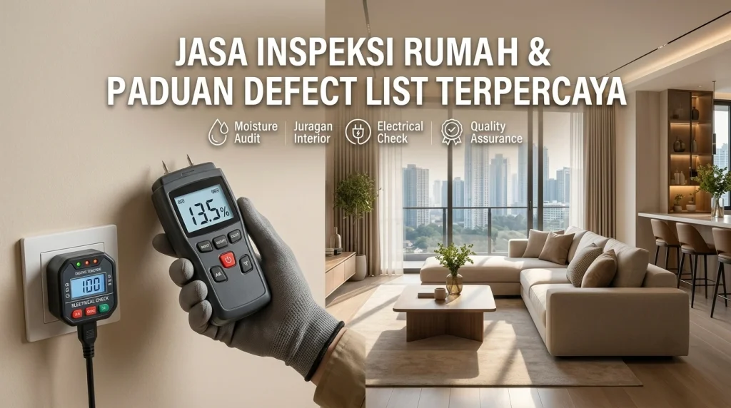 Jasa Inspeksi Rumah & Panduan Defect List Terpercaya