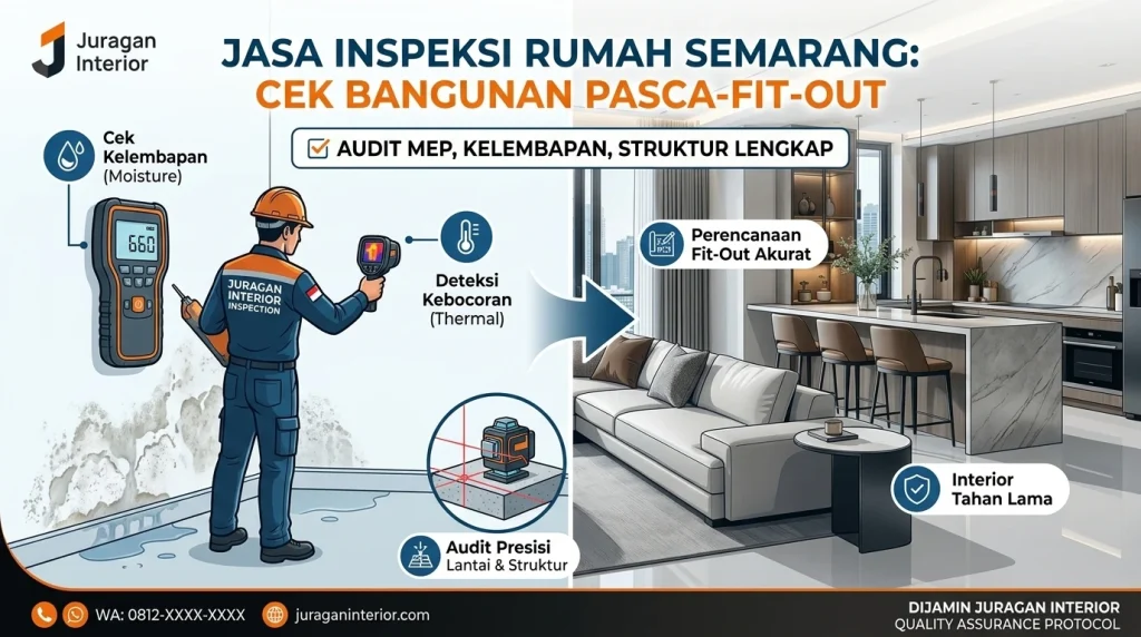 Jasa Inspeksi Rumah Semarang: Cek Bangunan Pasca-Fit-Out