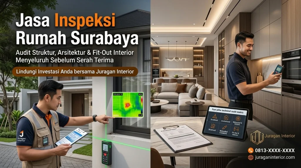 Jasa Inspeksi Rumah Surabaya: Cek Rumah & Cari Kecacatan