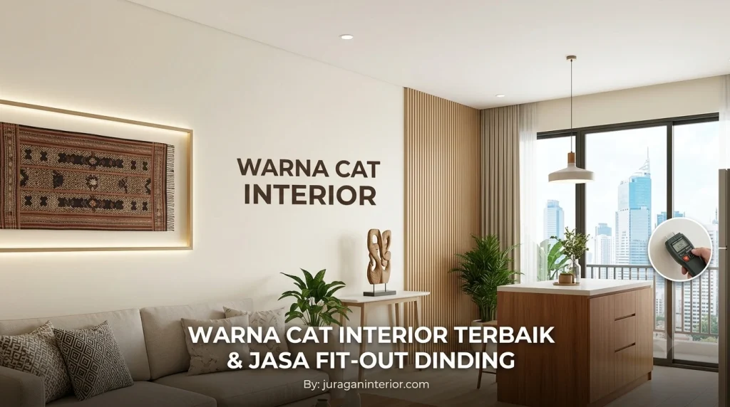warna cat interior rumah minimalis terbaik dari Juragan Interior